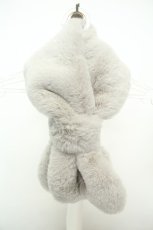 画像1: F&A / リボンタイエコファーティペット  グレー O-26-02-05-046-LO-ZA-IG-ZT600 (1)