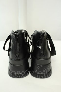 画像4: NIBBLE POISON / レースアップパンプス M クロ O-26-02-05-047-0-SH-OW-OS