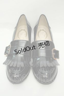 画像2: F i.n.t / バックル使いローファー M クロ O-26-02-05-049-0-SH-IG-OS