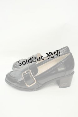 画像3: F i.n.t / バックル使いローファー M クロ O-26-02-05-049-0-SH-IG-OS