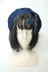 画像3: axes femme / 星モチーフ刺繍ベレー  ネイビー O-26-02-05-034-AX-AC-OW-OS (3)