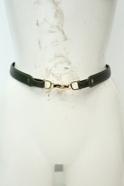 画像1: F&A / フロントビット使いベルト  グリーン O-26-02-05-042-LO-ZA-IG-ZT600