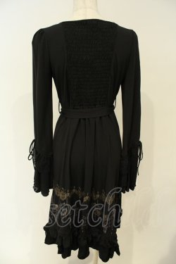 画像5: Ozz oneste / 王冠ptレースティアードワンピース  ブラック O-26-02-06-037-OO-OP-OW-OS