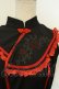 画像2: Ozz oneste / 華刺しゅうチャイナノースリーブワンピース  ブラック×レッド O-26-02-06-042-OO-OP-OW-OS (2)