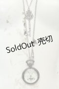 axes femme / アリス懐中時計ネックレス  シルバー O-26-02-06-1053-AX-AC-OW-OS