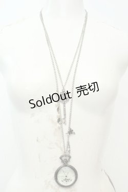 画像3: axes femme / アリス懐中時計ネックレス  シルバー O-26-02-06-1053-AX-AC-OW-OS