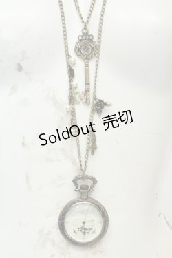 画像1: axes femme / アリス懐中時計ネックレス  ゴールド O-26-02-06-1058-AX-AC-OW-OS