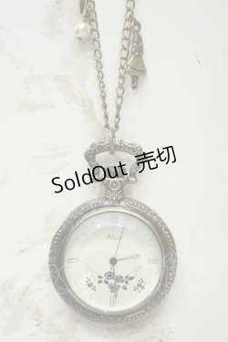 画像2: axes femme / アリス懐中時計ネックレス  ゴールド O-26-02-06-1058-AX-AC-OW-OS