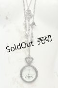 axes femme / アリス懐中時計ネックレス  シルバー O-26-02-06-1059-AX-AC-OW-OS