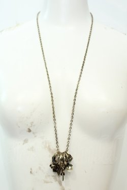 画像2: axes femme / アンティークモチーフリングネックレス  ゴールド O-26-02-06-1069-AX-AC-OW-OS