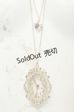 画像1: axes femme / 時計モチーフネックレス  ゴールド O-26-02-06-1073-AX-AC-OW-OS