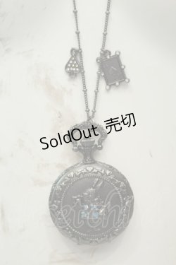 画像1: axes femme / 懐中時計ネックレス  シルバー O-26-02-06-1078-AX-AC-OW-OS