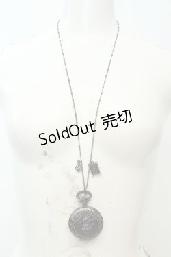 画像2: axes femme / 懐中時計ネックレス  シルバー O-26-02-06-1078-AX-AC-OW-OS