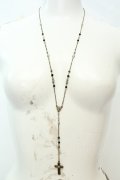 axes femme / ビーズ使いロザリオネックレス  ゴールド O-26-02-06-1079-AX-AC-OW-OS