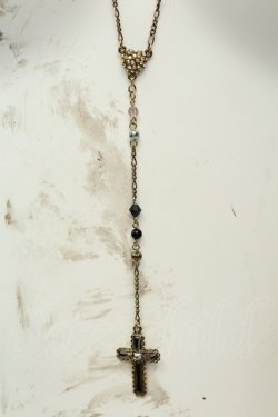 画像2: axes femme / ビーズ使いロザリオネックレス  ゴールド O-26-02-06-1079-AX-AC-OW-OS