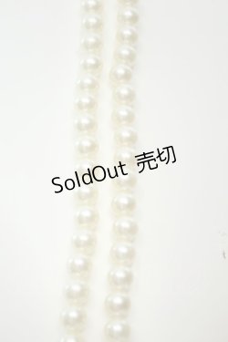 画像2: axes femme / パールネックレス  シロ O-26-02-06-1009-AX-AC-OW-OS