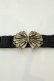画像1: axes femme / モチーフ使いゴムベルト  クロ O-26-02-06-1095-AX-ZA-OW-OS (1)