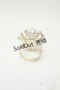 画像2: axes femme / パールビジューリング  ゴールド O-26-02-06-1100-AX-AC-OW-OS