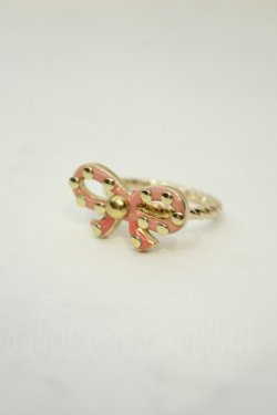 画像1: axes femme / リボンリング 10号 ゴールド O-26-02-06-1101-AX-AC-OW-OS