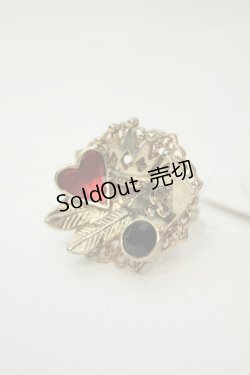 画像1: axes femme / トランプモチーフリング  ゴールド O-26-02-06-1104-AX-AC-OW-OS