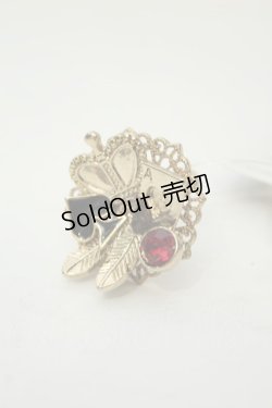 画像1: axes femme / トランプモチーフリング  ゴールド O-26-02-06-1105-AX-AC-OW-OS