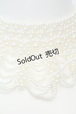 画像2: axes femme / シャンデリアパールネックレス  シロ O-26-02-06-1011-AX-AC-OW-OS