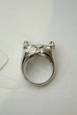 画像1: axes femme / ねこリング 9号 シルバー O-26-02-06-1108-AX-AC-OW-OS