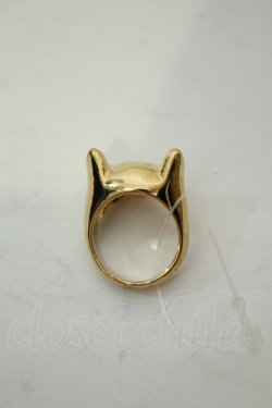 画像2: axes femme / ねこリング 9号 ゴールド O-26-02-06-1109-AX-AC-OW-OS