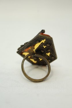 画像2: axes femme / エッフェル塔モチーフリング  ゴールド O-26-02-06-1111-AX-AC-OW-OS