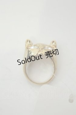 画像1: axes femme / ねこリング 9号 ゴールド O-26-02-06-1113-AX-AC-OW-OS