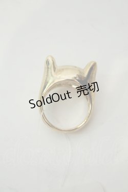 画像2: axes femme / ねこリング 9号 ゴールド O-26-02-06-1113-AX-AC-OW-OS