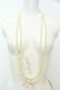 画像1: axes femme / パールネックレス  シロ O-26-02-06-1013-AX-AC-OW-OS (1)