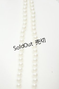 画像2: axes femme / パールネックレス  シロ O-26-02-06-1013-AX-AC-OW-OS