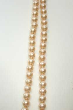 画像2: axes femme / パールネックレス  オレンジ O-26-02-06-1014-AX-AC-OW-OS