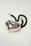 E hyphen world gallery / ハート型ヘアゴム  シルバー O-26-02-06-1136-LO-AC-OW-OS