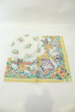 画像1: axes femme / ハンカチ  イエロー系 O-26-02-06-1142-AX-BL-OW-OS