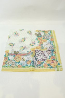 画像1: axes femme / ハンカチ  イエロー系 O-26-02-06-1143-AX-BL-OW-OS