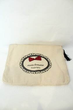 画像1: axes femme / タッセル付きドキュメントケース  キナリ O-26-02-06-1148-AX-ZA-OW-OS