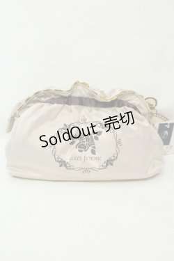 画像2: axes femme / DISNEYアリスコラボポーチ  ベージュ O-26-02-06-1152-AX-ZA-OW-OS