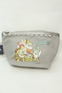 画像1: axes femme / ディズニーコラボ7人小人ポーチ  グレー O-26-02-06-1157-AX-ZA-OW-OS