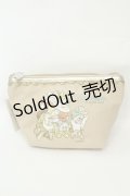 axes femme / ディズニーコラボ7人小人ポーチ  ベージュ O-26-02-06-1158-AX-ZA-OW-ZT600