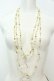 画像1: axes femme / ビーズネックレス  イエロー O-26-02-06-1021-AX-AC-OW-OS (1)