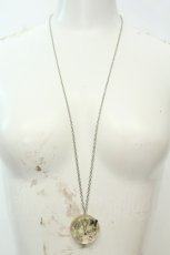 画像2: axes femme / クリア封入ネックレス  シルバー O-26-02-06-1028-AX-AC-OW-ZT575-F004 (2)