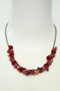 axes femme / プチローズモチーフネックレス  ゴールド O-26-02-06-1036-AX-AC-OW-OS