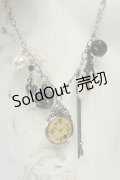axes femme / 懐中時計＆モチーフネックレス  シルバー O-26-02-06-1037-AX-AC-OW-OS