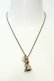 画像2: axes femme / 猫モチーフネックレス  ゴールド O-26-02-06-1043-AX-AC-OW-OS (2)