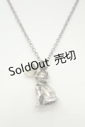 axes femme / 猫モチーフネックレス  シルバー O-26-02-06-1045-AX-AC-OW-OS