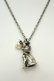 画像1: axes femme / 猫モチーフネックレス  シルバー O-26-02-06-1045-AX-AC-OW-OS (1)