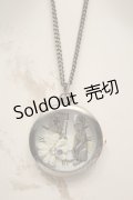axes femme / うさぎ懐中時計ネックレス  シルバー O-26-02-06-1048-AX-AC-OW-OS