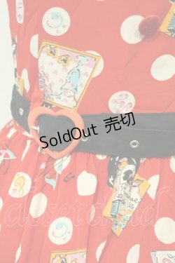 画像2: metamorphose / POP SWINGER ジャンパースカート  アカ O-26-02-06-055-ME-OP-OW-OS